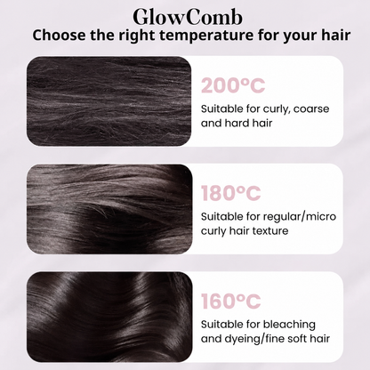 GlowComb™ Pro Hair Straightener & Styler