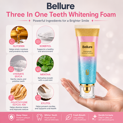 Bellure Niacinamide Whitening Toothpaste