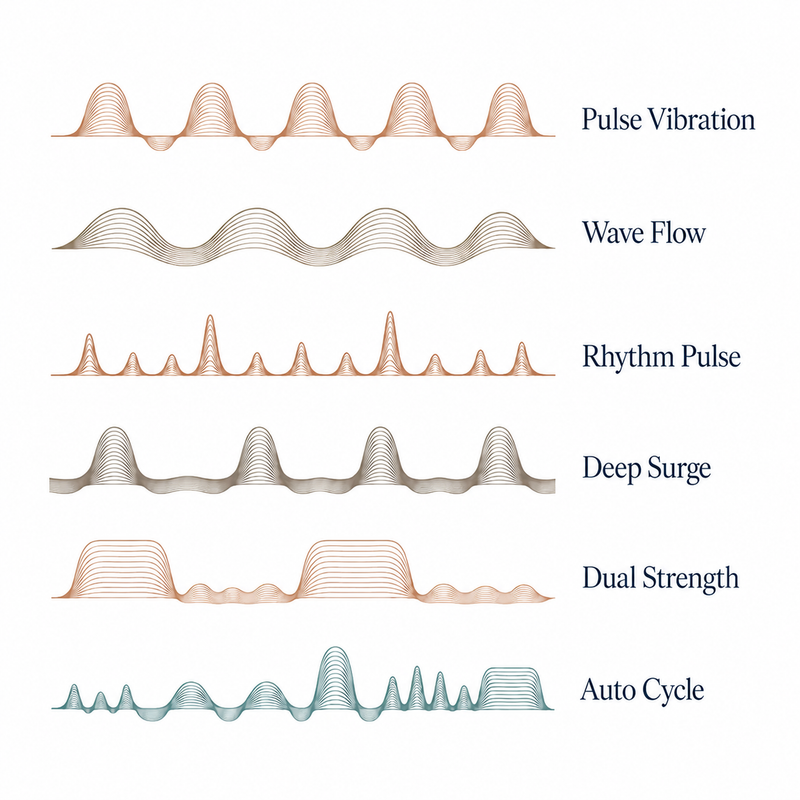 Six modes visualization