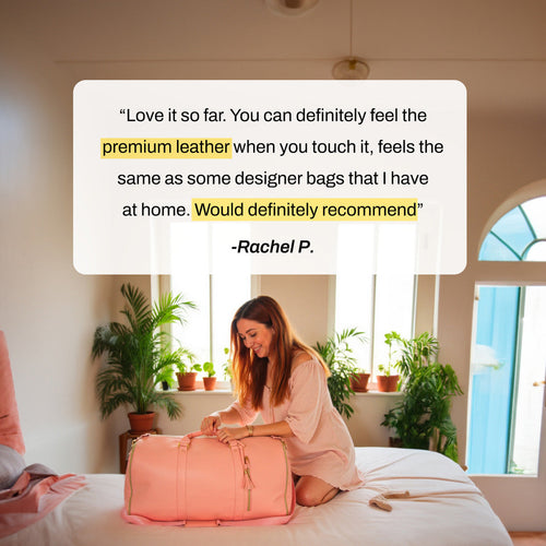 Blush Weekender Bag