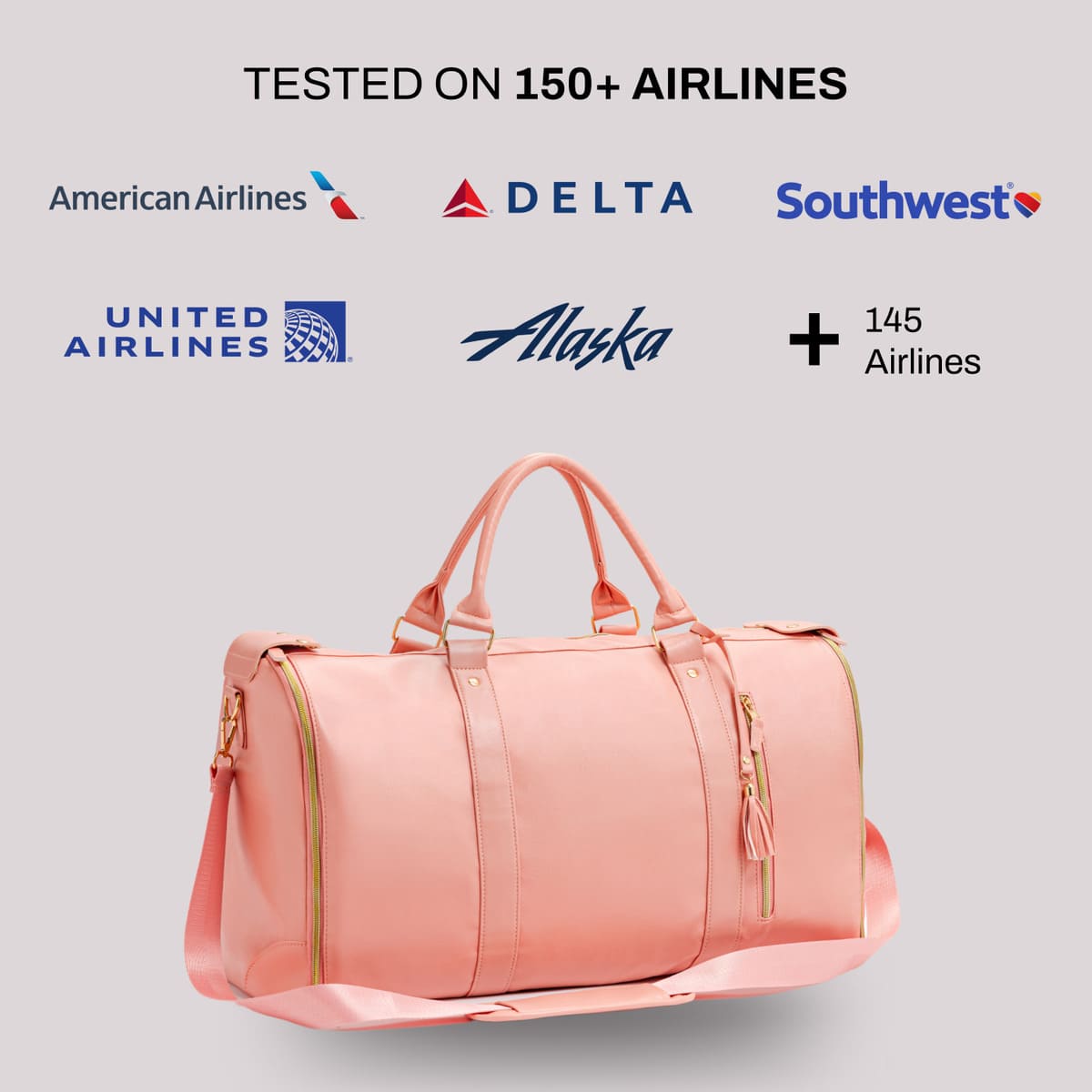 Blush Weekender Bag