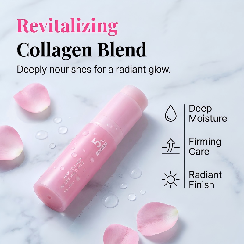 Pink Collagen Volume Multi Balm | All In One